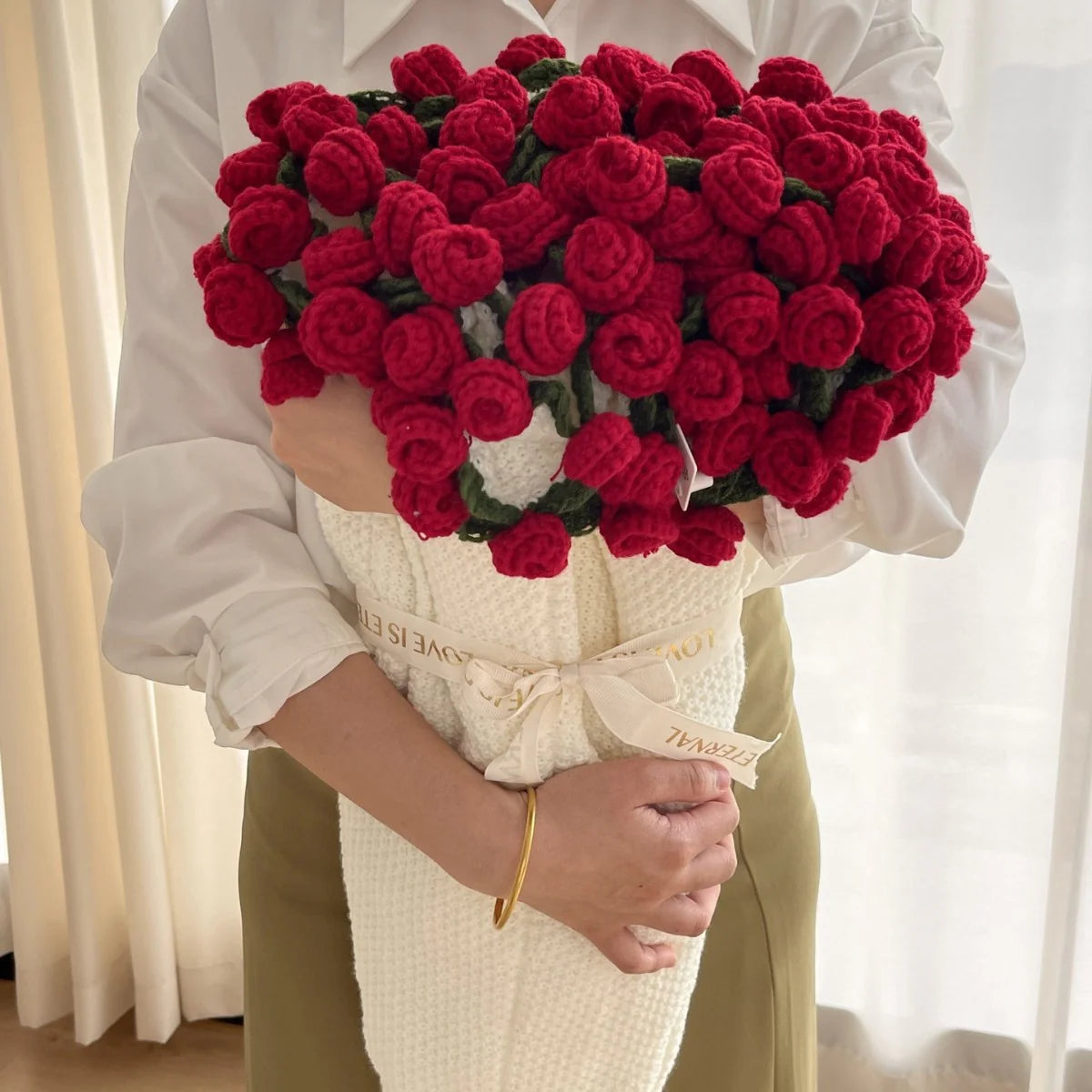 RoseHug Horgolt Takaró